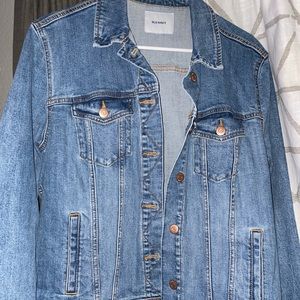 Old navy woman’s Jean jacket XL